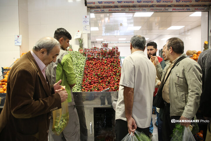 عرضه نوبرانه‌های بهاری در میادین و بازارهای میوه و تره‌بار