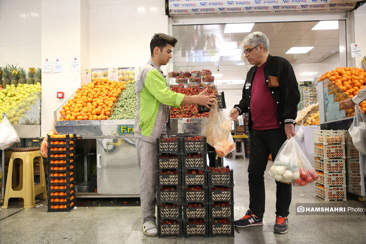 عرضه نوبرانه‌های بهاری در میادین و بازارهای میوه و تره‌بار