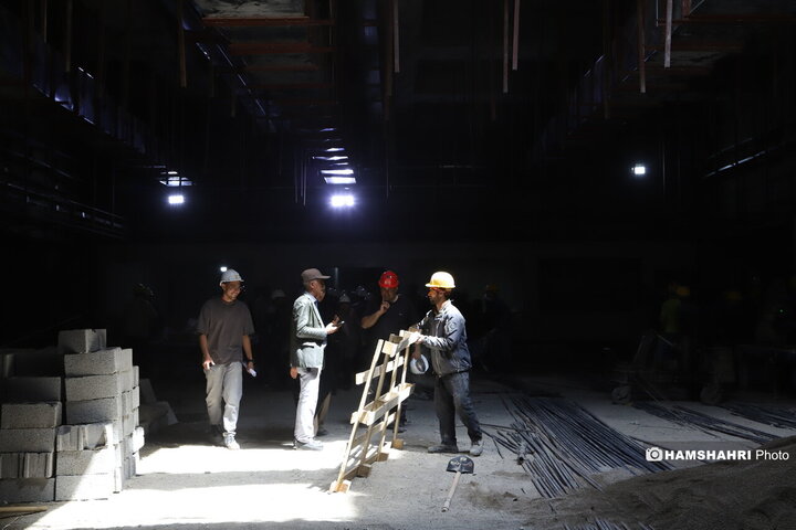 بازدید از کارگاه خط ۶ و ۷ مترو