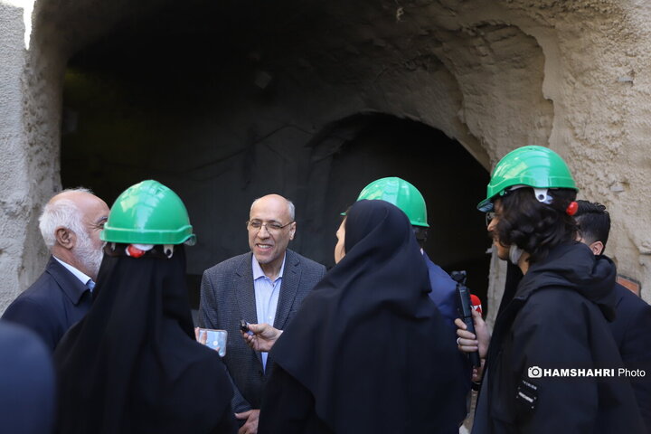 بازدید از کارگاه خط ۶ و ۷ مترو