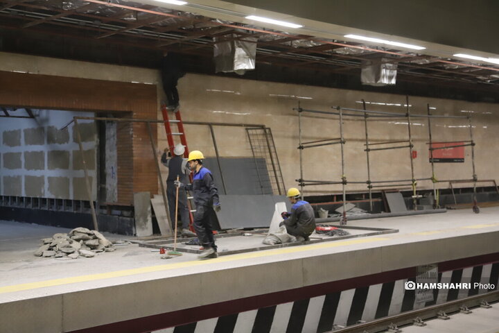بازدید از کارگاه خط ۶ و ۷ مترو