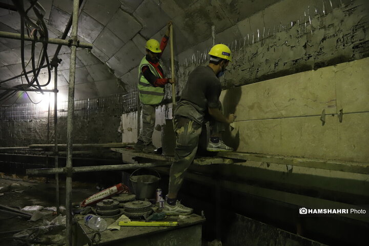بازدید از کارگاه خط ۶ و ۷ مترو