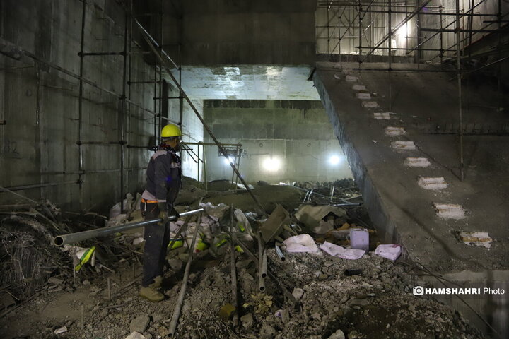 بازدید از کارگاه خط ۶ و ۷ مترو