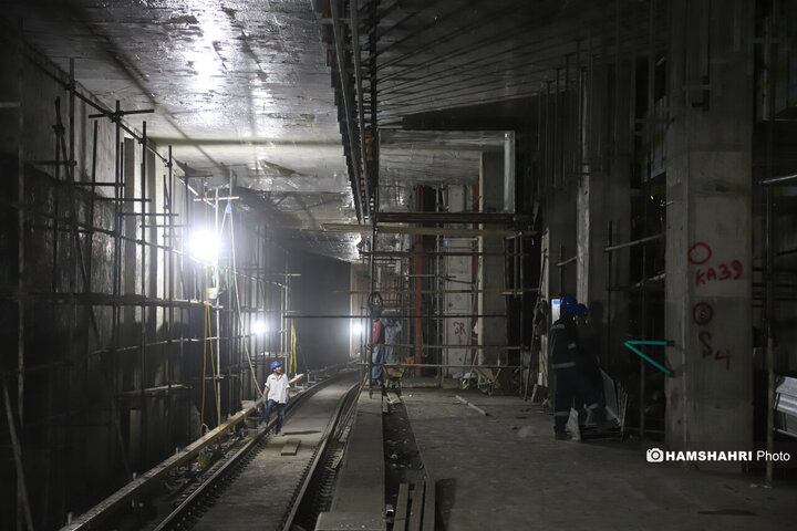 بازدید از کارگاه خط ۶ و ۷ مترو