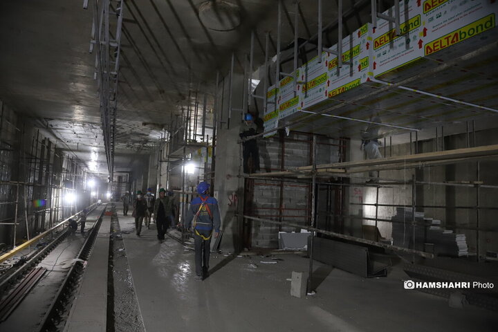 بازدید از کارگاه خط ۶ و ۷ مترو