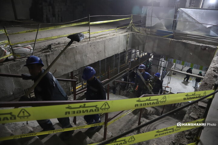 بازدید از کارگاه خط ۶ و ۷ مترو