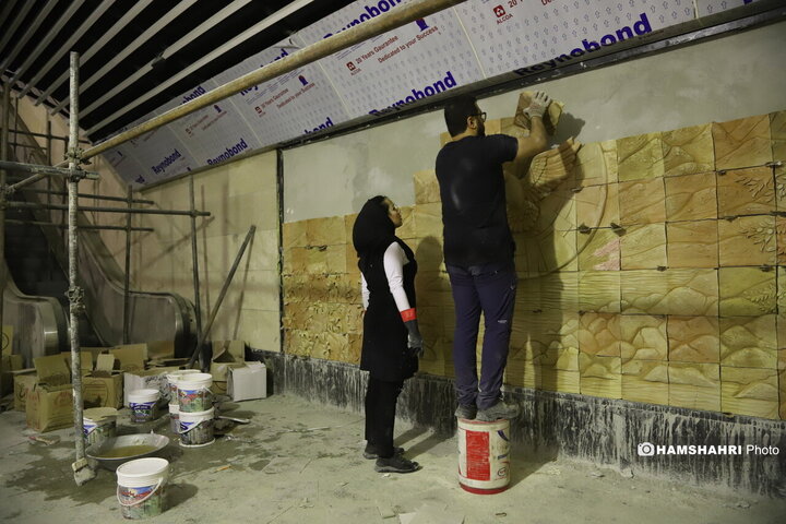 بازدید از کارگاه خط ۶ و ۷ مترو