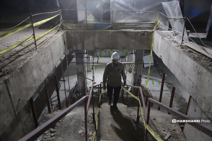 بازدید از کارگاه خط ۶ و ۷ مترو