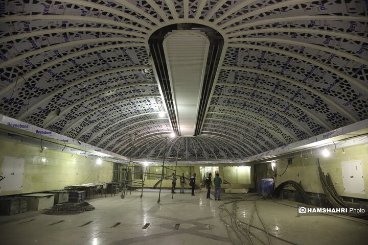 بازدید از کارگاه خط ۶ و ۷ مترو