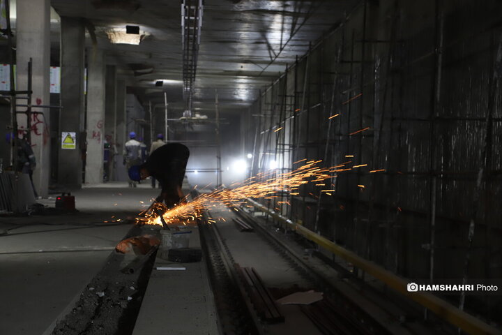 بازدید از کارگاه خط ۶ و ۷ مترو