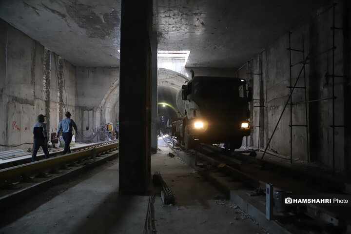 بازدید از کارگاه خط ۶ و ۷ مترو