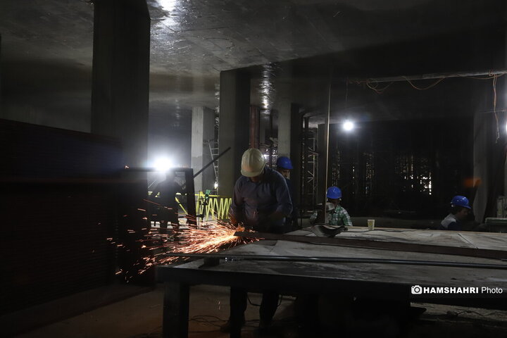 بازدید از کارگاه خط ۶ و ۷ مترو