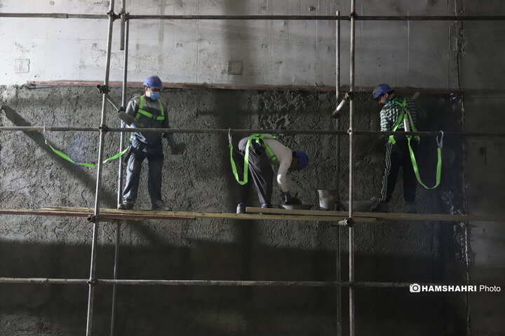 بازدید از کارگاه خط ۶ و ۷ مترو