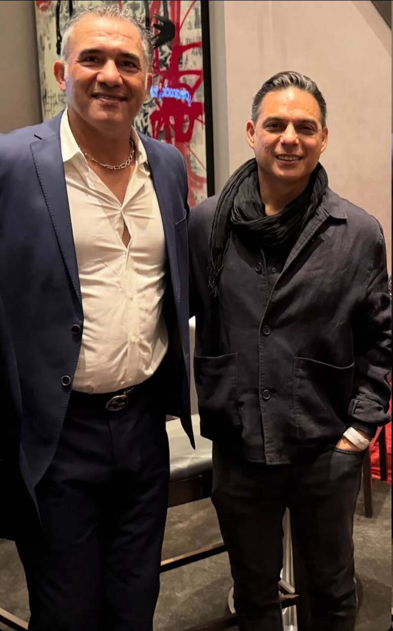 دیدار عابدزاده با بازیگران ایرانی در آمریکا | تصاویر