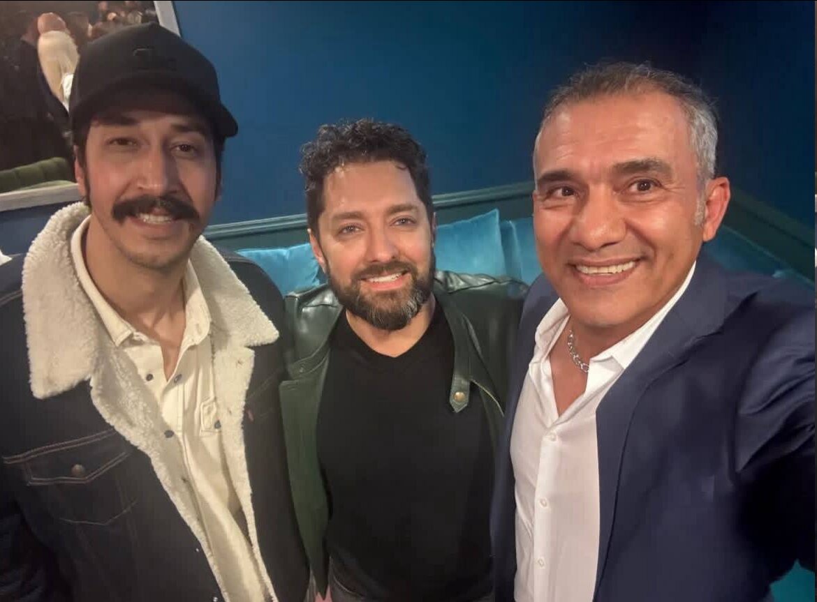 دیدار عابدزاده با بازیگران ایرانی در آمریکا | تصاویر