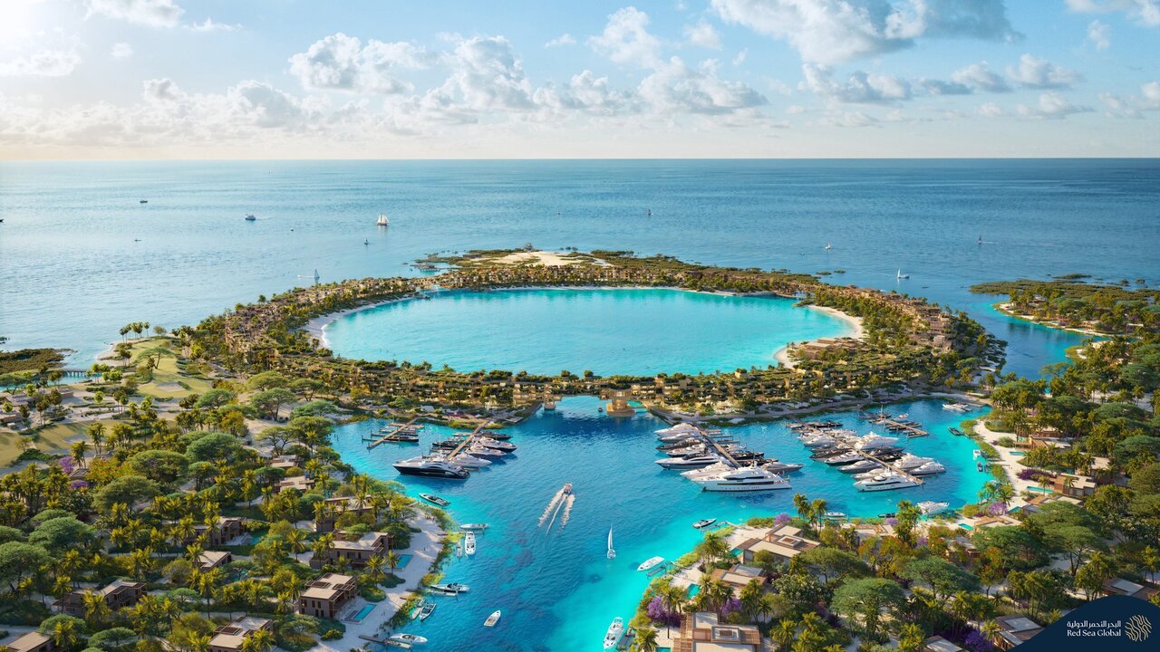 راه اندازی اولین جزیره مسکونی عربستان سعودی | تصاویر