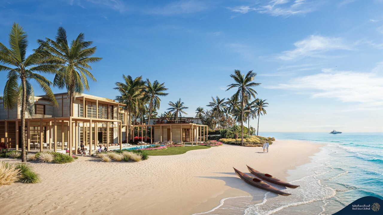 راه اندازی اولین جزیره مسکونی عربستان سعودی | تصاویر