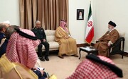 اظهار خرسندی فراوان خالد بن سلمان از دیدار با رهبر انقلاب | با دستورکار همکاری در تمام زمینه‌ها به تهران آمده‌ام