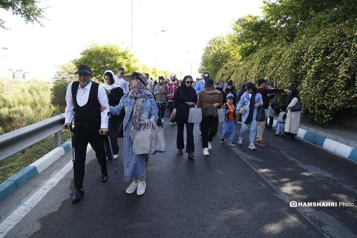 همایش پیاده روی واختتامیه جشنواره بهشت