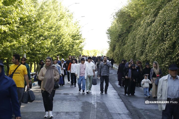 همایش پیاده روی واختتامیه جشنواره بهشت