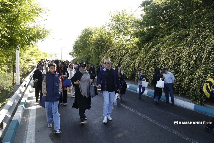 همایش پیاده روی واختتامیه جشنواره بهشت