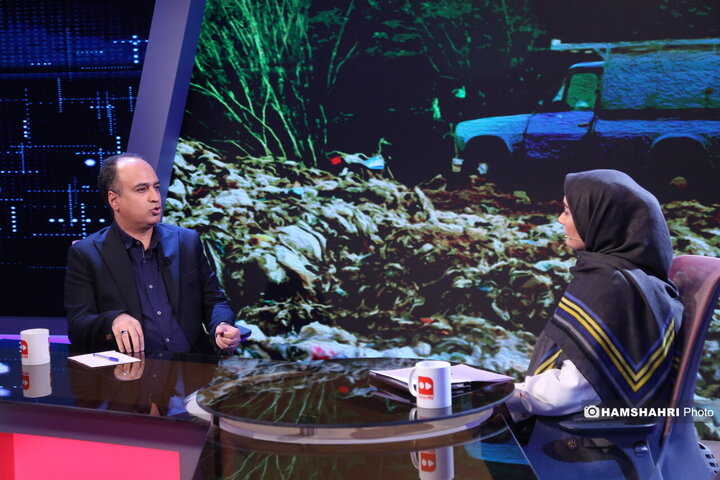 کوه پسماند در کوههای شمال