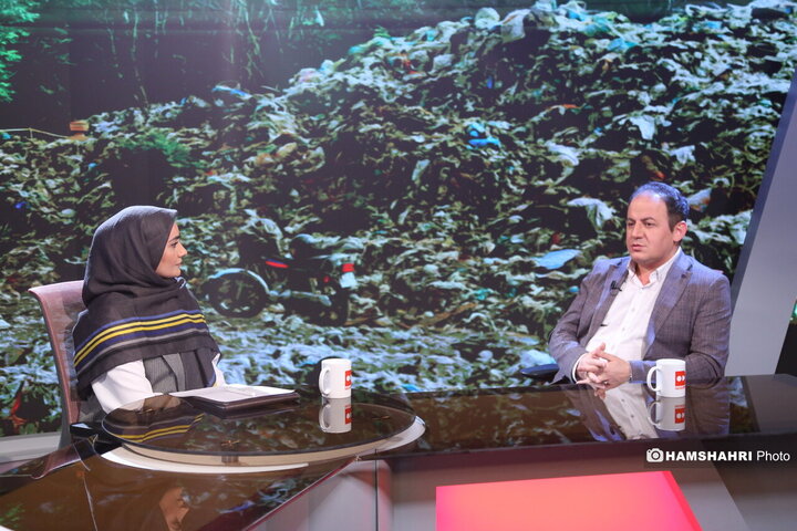 کوه پسماند در کوههای شمال