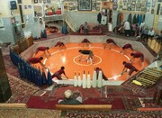 مشق پهلوانی در شهر ۷ هزار ساله