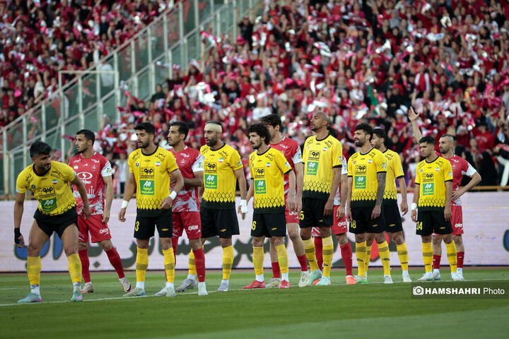 تصاویر بازی فوتبال پرسپولیس و سپاهان| جام از تهران خارج شد
