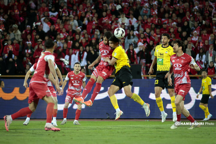 تصاویر بازی فوتبال پرسپولیس و سپاهان| جام از تهران خارج شد