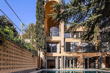 تصاویر ویلای رویایی در روستای وینه کرج ؛ معماری‌ تحسین شده این خانه را ببینید