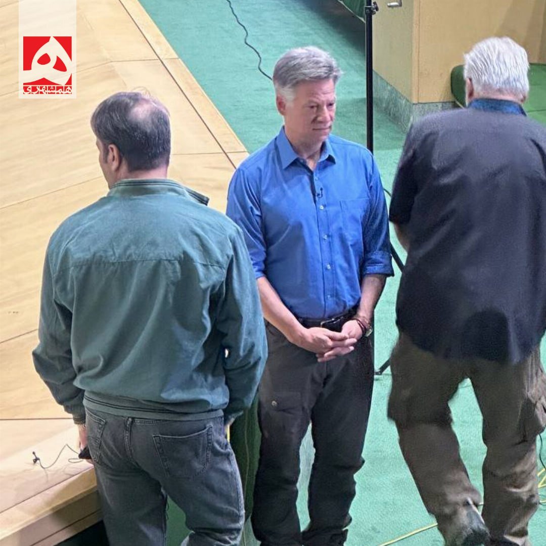 حضور خبرنگاران آمریکایی در صحن مجلس | تصاویر