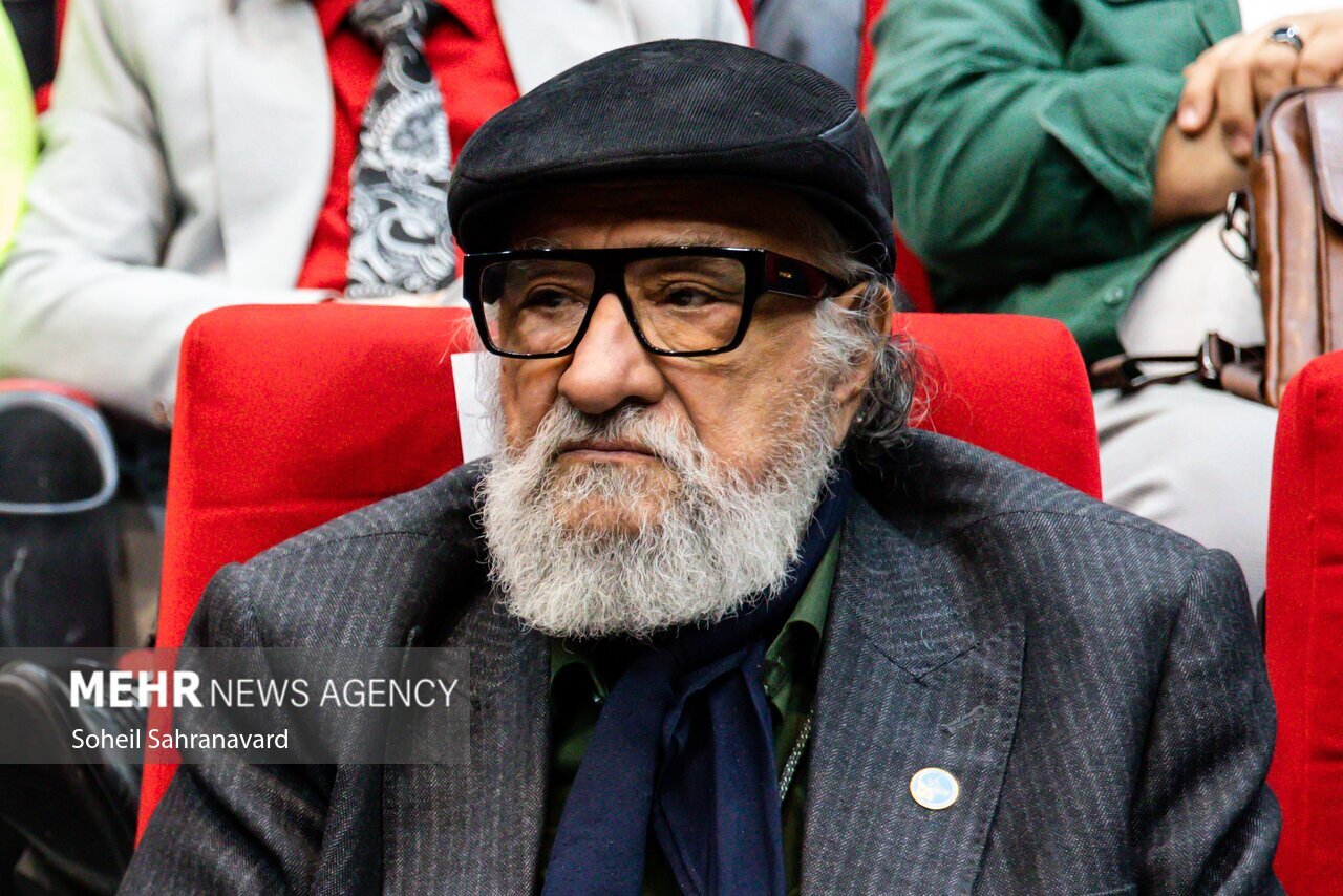 داریوش ارجمند و همسرش در یک رویداد هنری | تصاویر