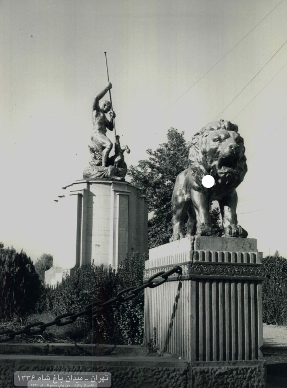 قدیمی ترین تندیس تهران را ببینید