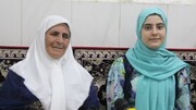لحظه احساسی دیدار و مادر و دختر عراقی در ایران بعد از ۶۲ سال