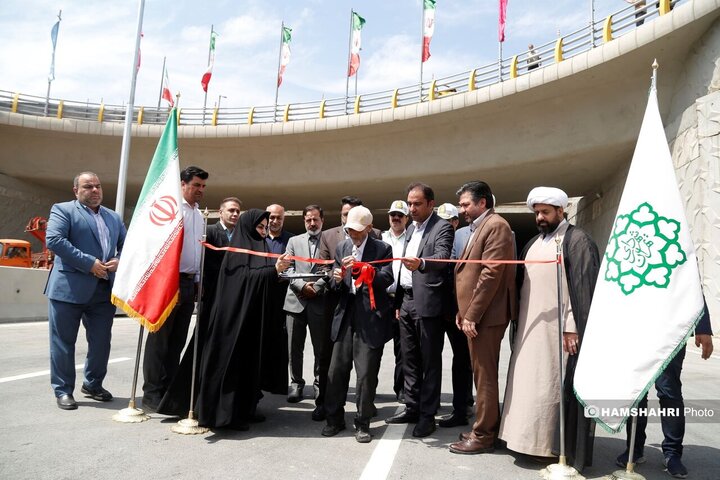 افتتاح قطعه دوم شهید بروجردی