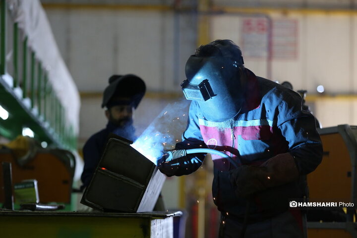 بازدید رئیس کمیسیون حمل و نقل شورای شهر تهران از شرکت واگن سازی تهران