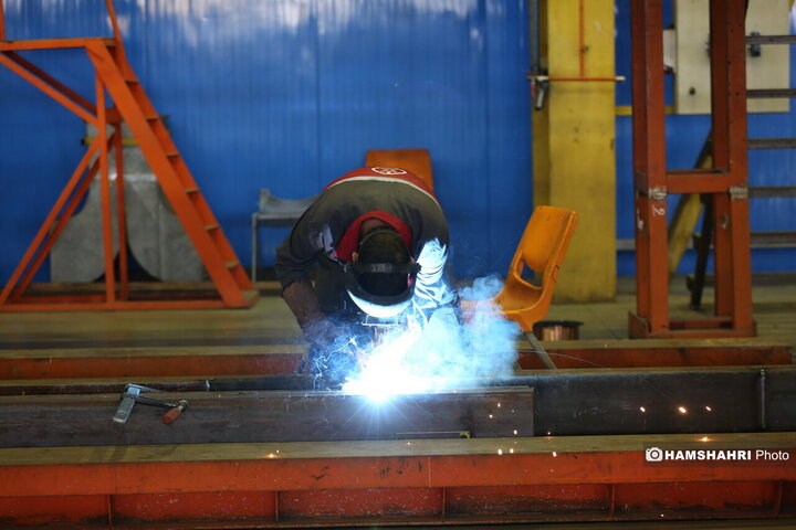 بازدید رئیس کمیسیون حمل و نقل شورای شهر تهران از شرکت واگن سازی تهران