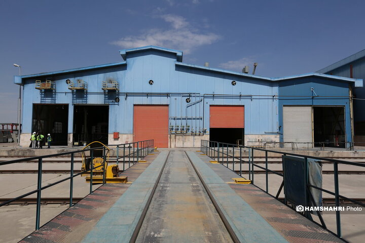 بازدید رئیس کمیسیون حمل و نقل شورای شهر تهران از شرکت واگن سازی تهران