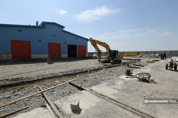 بازدید رئیس کمیسیون حمل و نقل شورای شهر تهران از شرکت واگن سازی تهران