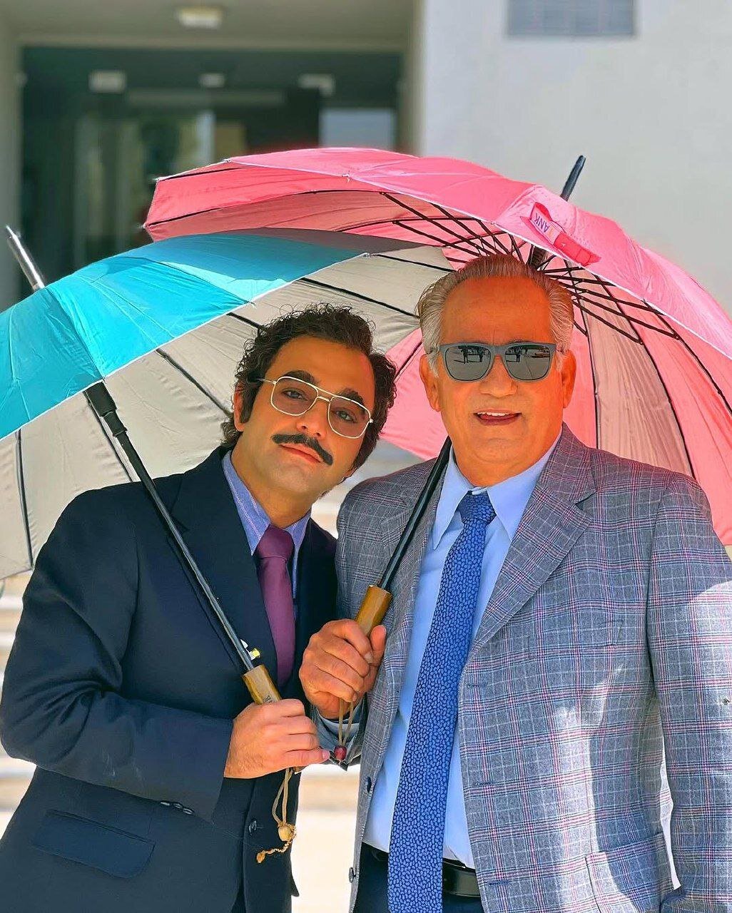 صابر ابر در پشت صحنه تاسیان | تصاویر