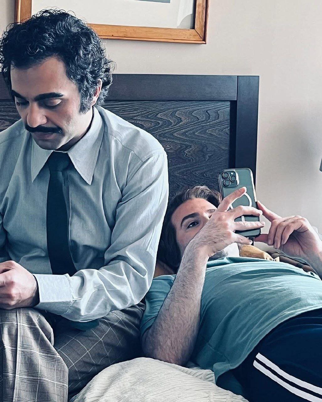 صابر ابر در پشت صحنه تاسیان | تصاویر