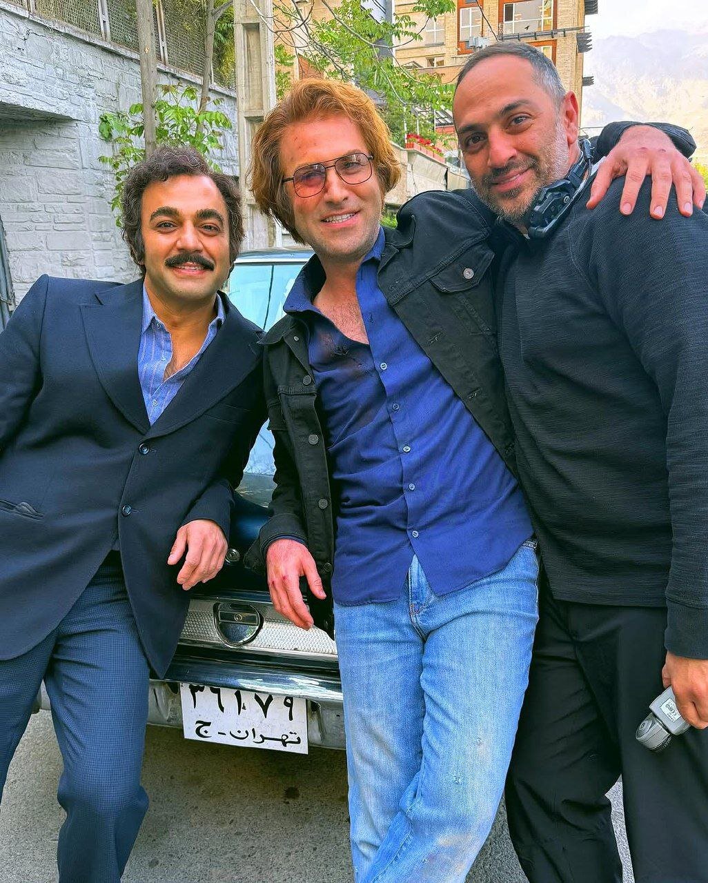 صابر ابر در پشت صحنه تاسیان | تصاویر