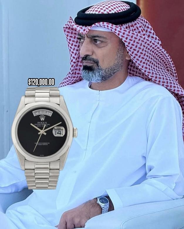 ساعت ۱۰ میلیاردی شاهزاده اماراتی