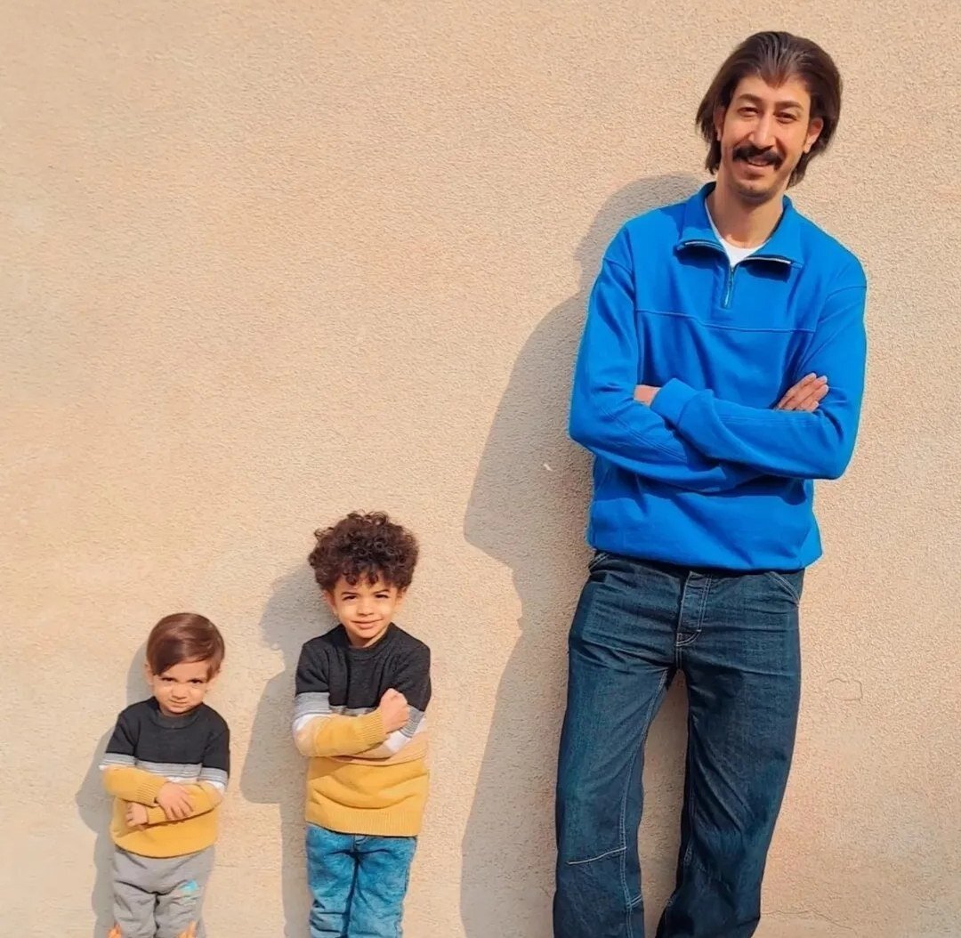 تصویری جالب از بلند و کوتاه قدترین شخصیت سریال پایتخت