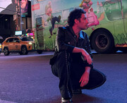 ژست‌های نوید محمدزاده به همراه بهرام افشاری در خیابان‌های نیویورک | تصاویر