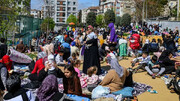وحشت در استانبول؛ زلزله مردم را به خیابان‌ها کشاند