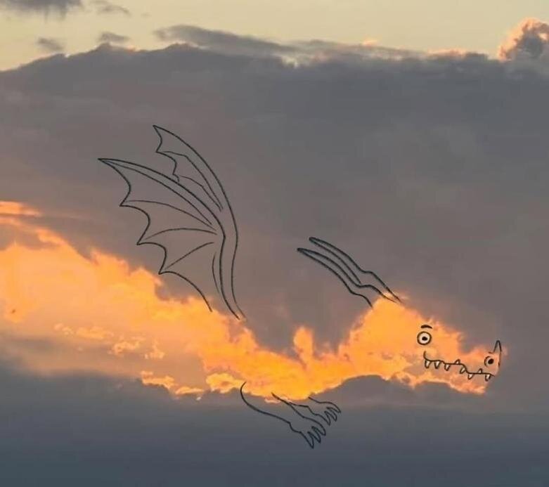 تصویرسازی خلاقانه با ابرها | عکس