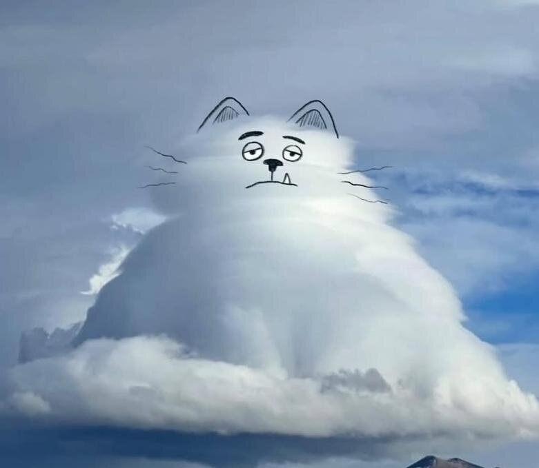 تصویرسازی خلاقانه با ابرها | عکس