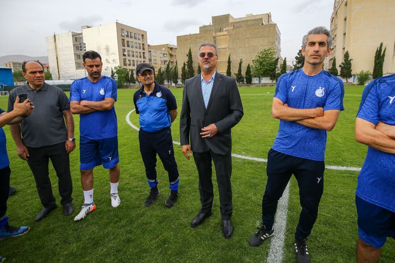 معارفه هشت شاکی در کمپ حجازی+ تصاویر | نظری استقلال را تحویل جباری داد